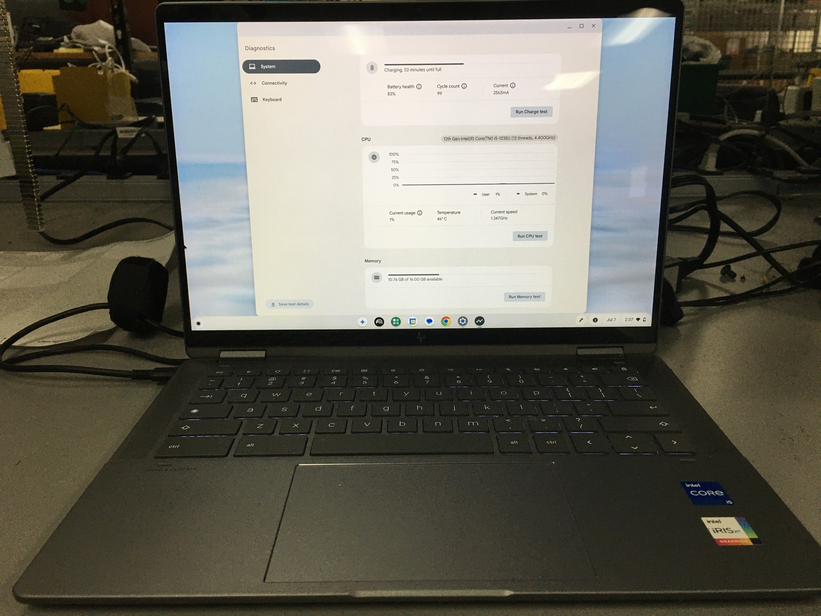 HP Chromebook x360 14ct-cd000 2in1 14″ i5-1235U 16GB 512GB SSD *Read* – CLP51A