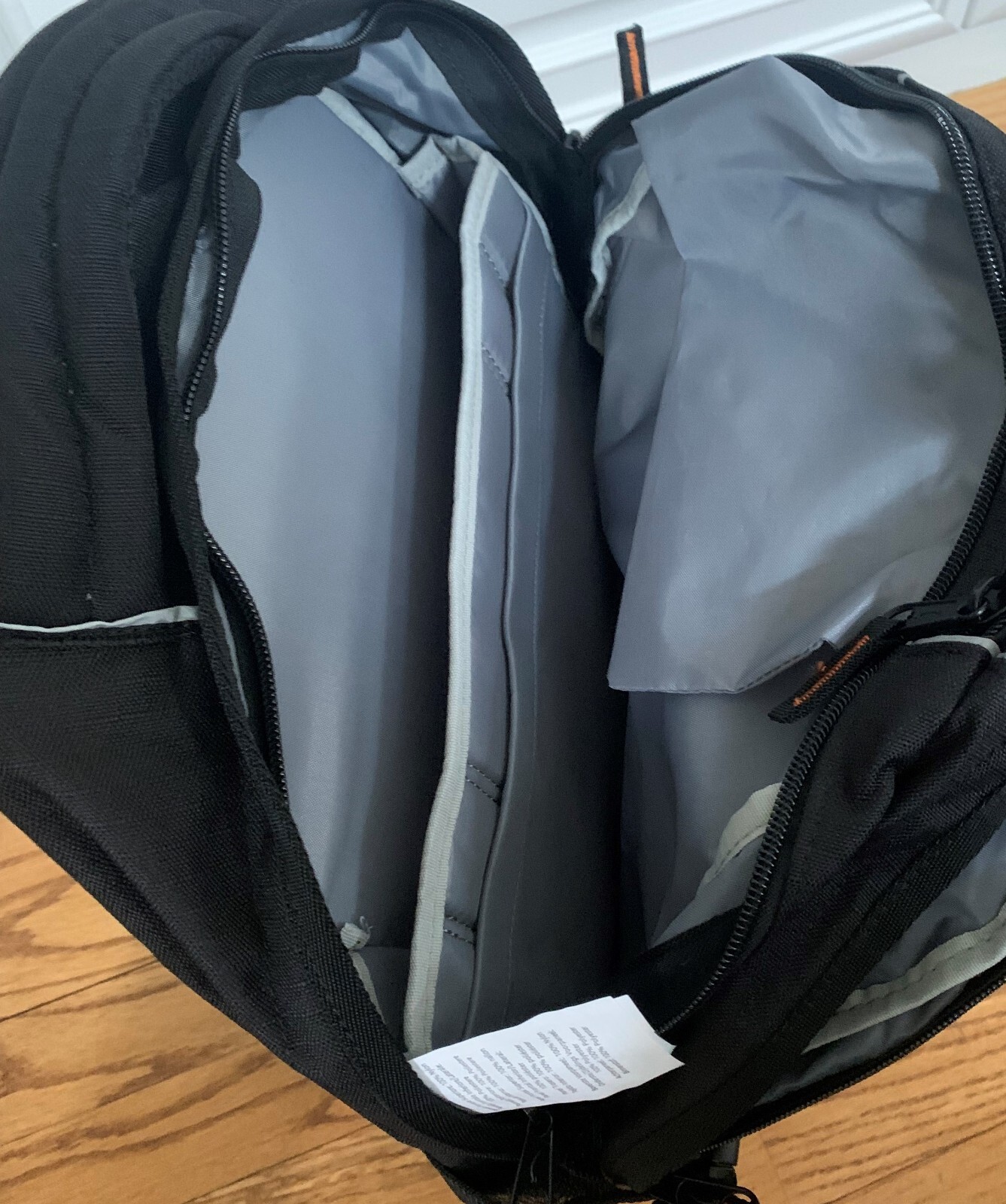 Amazon Basics Laptop Backpack – Fits Up to 17-Inch Laptops, black