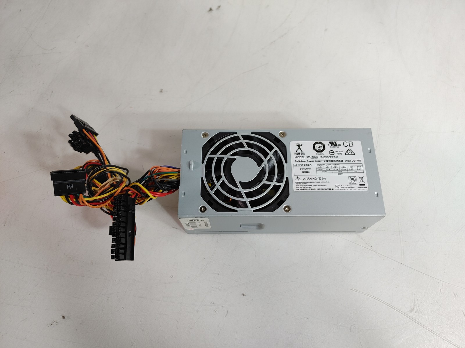 Power Man 300 W 20+4 Pin TFX Desktop Power Supply IP-S300FF1-0