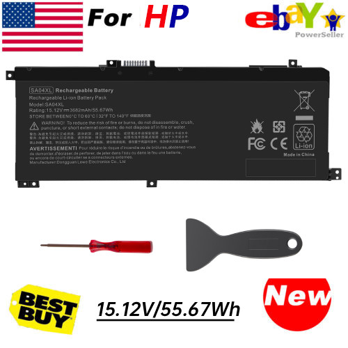 SA04XL L43267-005 Battery Replacement for HP Envy X360 15/15T-DR 17-CG 17T-CG