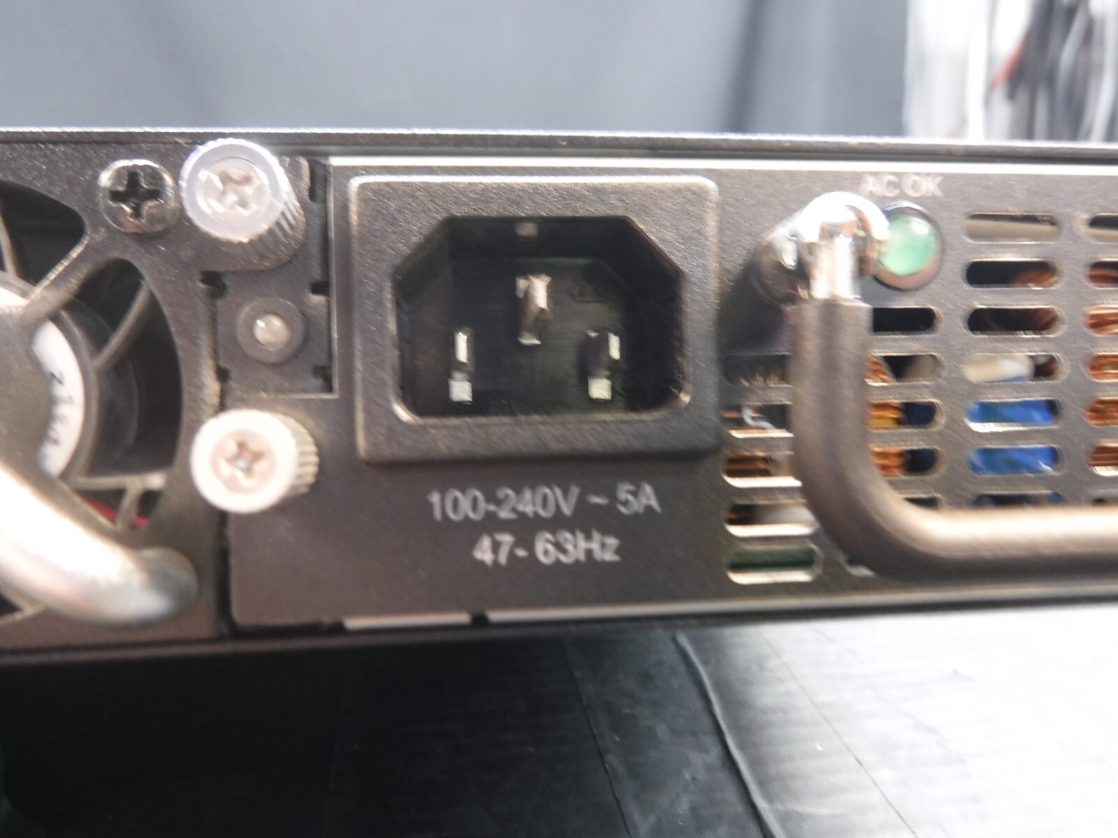 Dell Inc. P/N: C211M Rev: A02 Power Connect 8024F Network Swtich