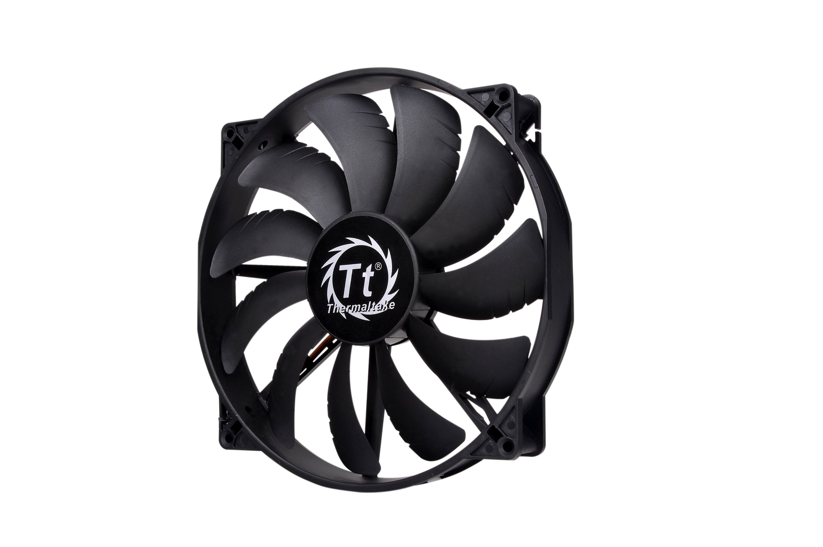200mm Pure 20 Series Black 200x30mm Thick Quiet High Airflow Case Fan With Antiv