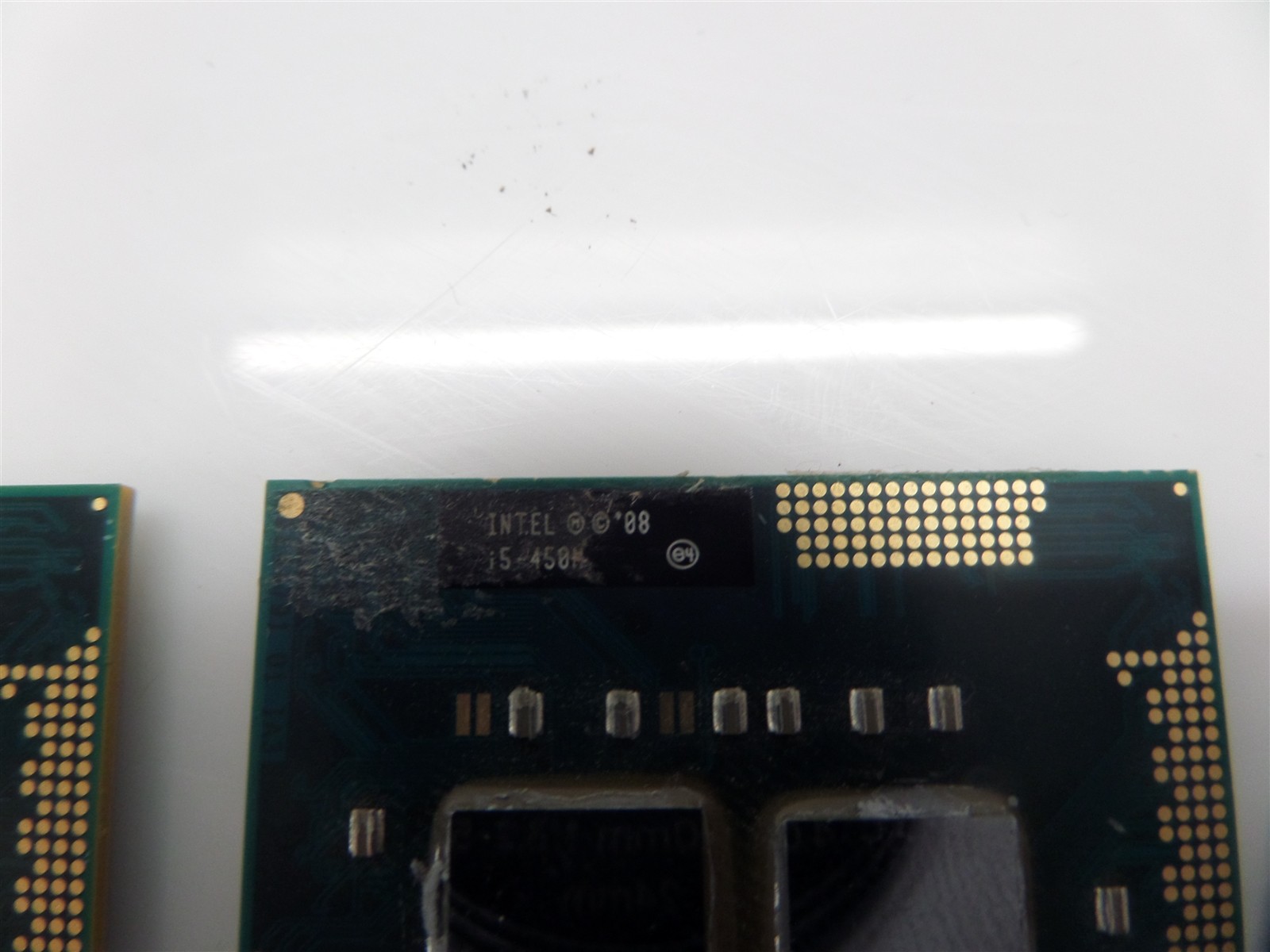 Lot Of 2 Intel Core i5-450M 2.4GHz Socket G1 Laptop CPU’s SLBTZ