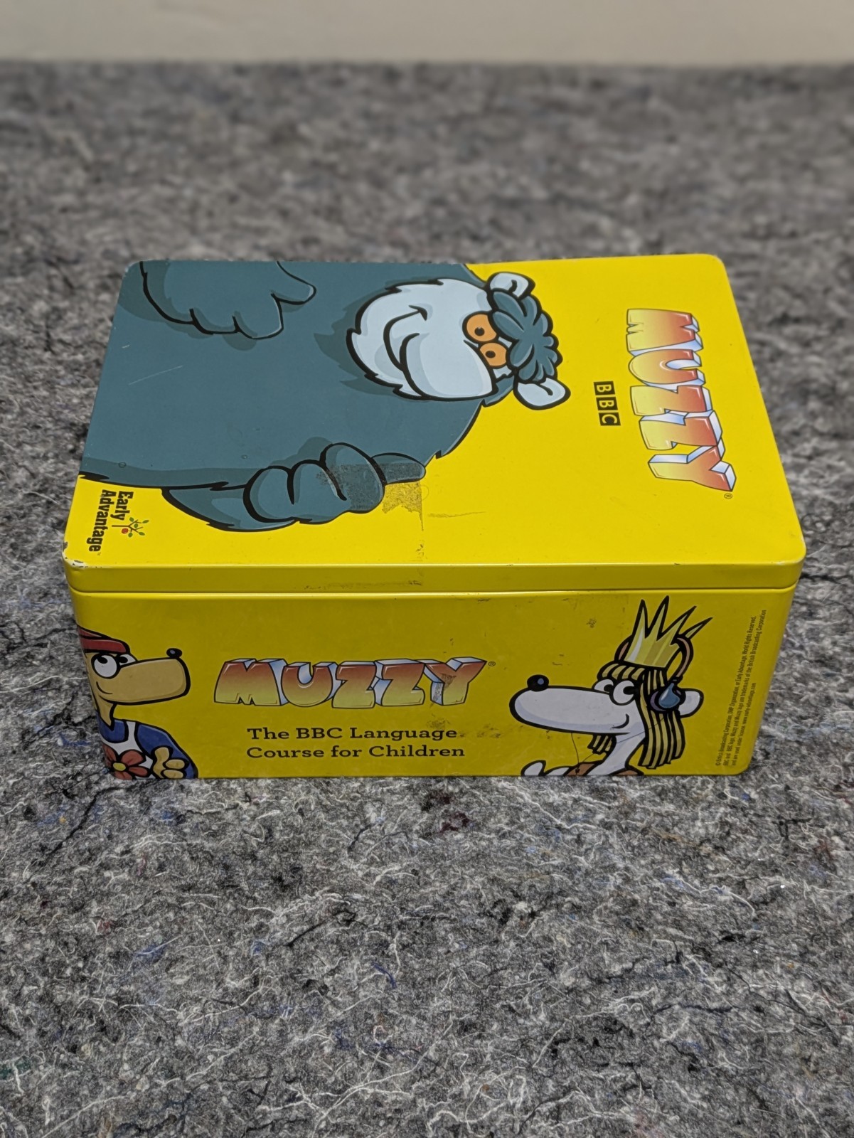 Muzzy BBC Tin Box Set Multi Language DVD CD PC Mac – 7 Discs Vocab Story Songs
