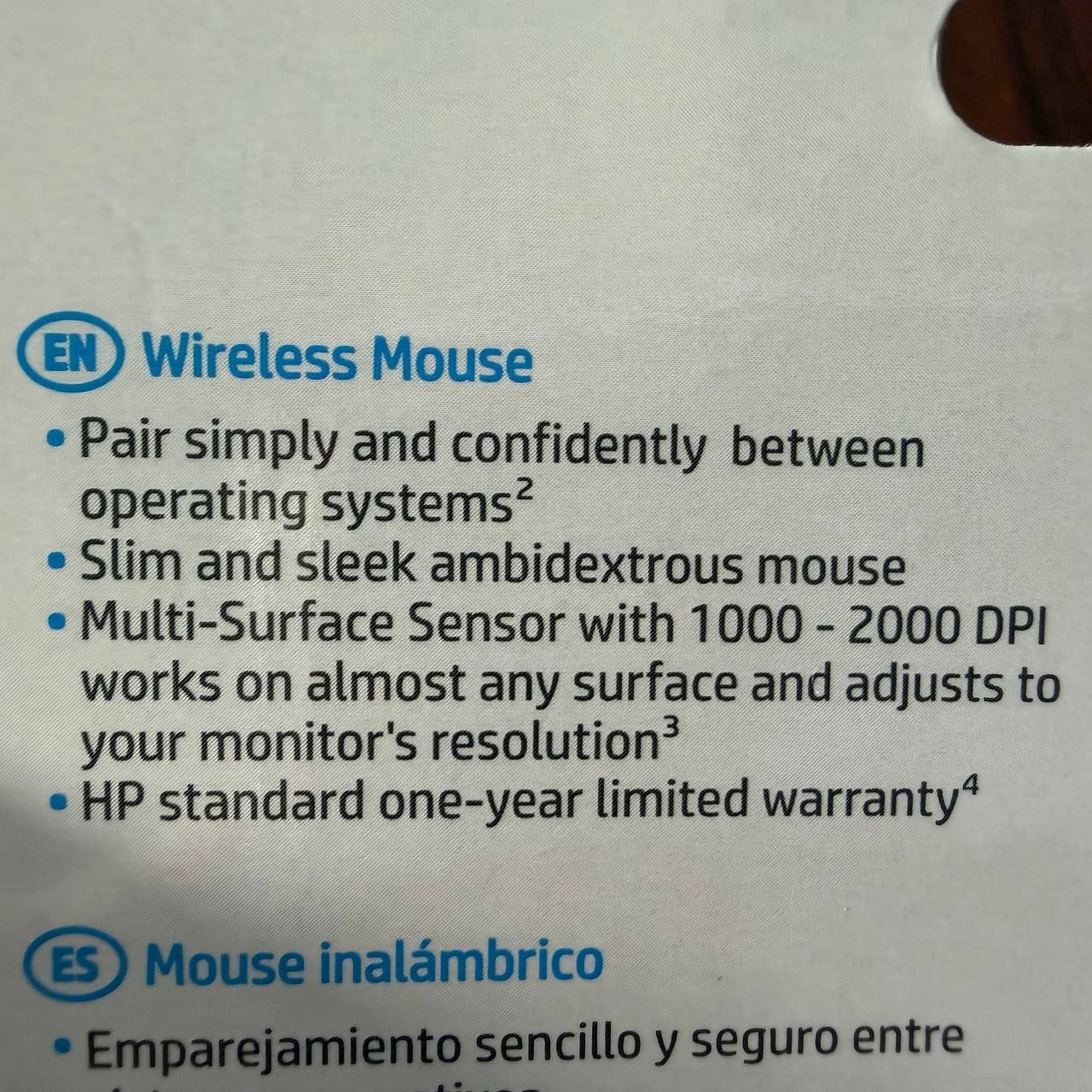 HP 410 Slim Bluetooth Wireless Mouse for Wind. PC/macOS/iPad/Chrome – New Sealed
