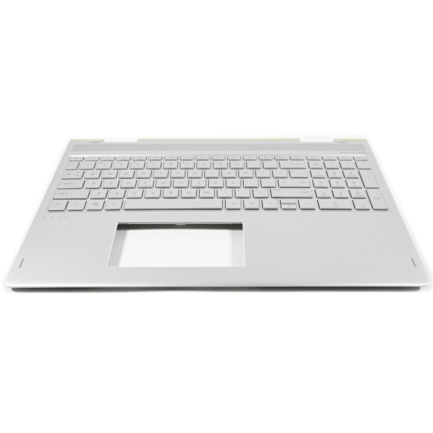 For HP ENVY X360 15-BP Palmrest Case w/Backlit Keyboard Silver 934640-001 USA
