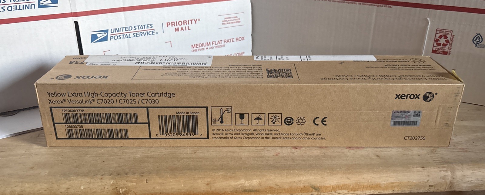 Toner Xerox 106R03738 Gelb Neu OVP Original VersaLink C7020 C7025 C7030 Rg MwSt.