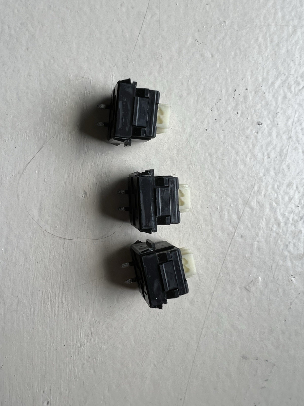 Alps SKCM Orange Vintage Keyboard Switches Lot Of 60 +3x Locking Switches
