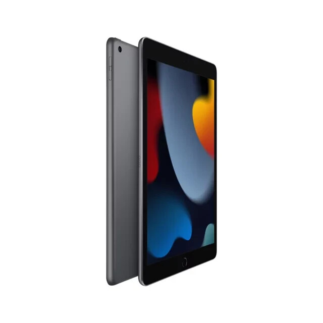 Apple iPad 9th Gen 64GB 10.2″ Space Grey A2602 MK2K3LL/A Wi-Fi Only Good (CF)