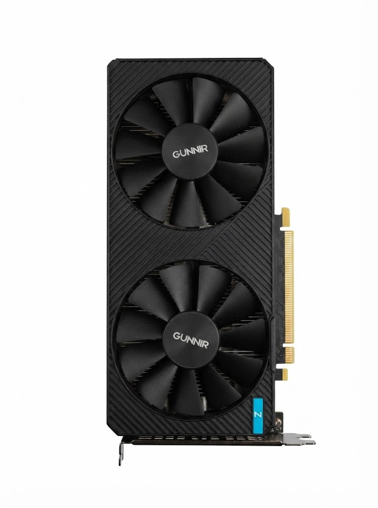 GUNNIR Intel Arc A380 Photon 6GB GDDR6 Graphics Card, Dual Fan, OC, 8-pin, HDMI