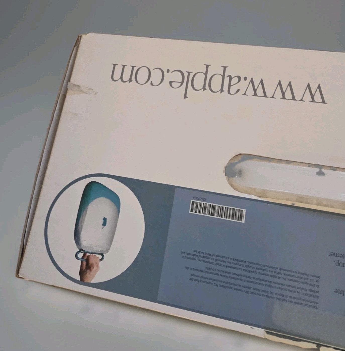 2000 Apple iBook G3 Original Retail BOX With Styrofoam ONLY See Description