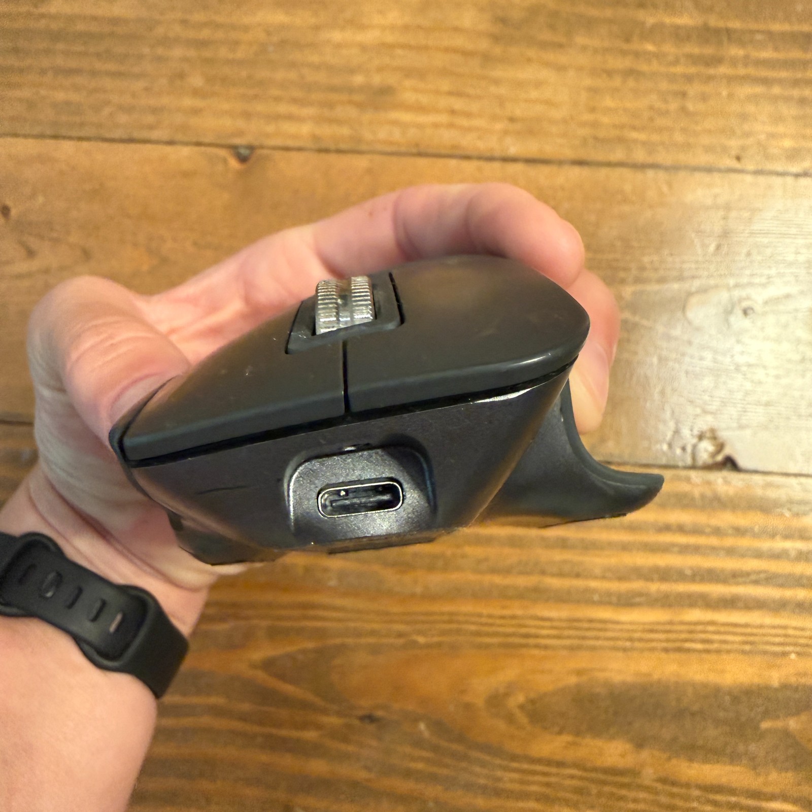Logitech MX Master 3S Ergonomic Wireless Optical Mouse Black Bluetooth *READ*