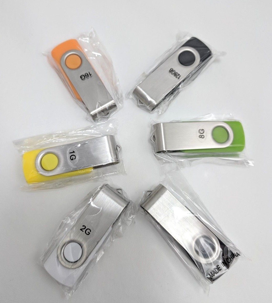 USB Flash Drive – Swivel – 2.0 – unbranded 512MB 1GB 2GB 8GB 16GB 32GB 128GB LOT
