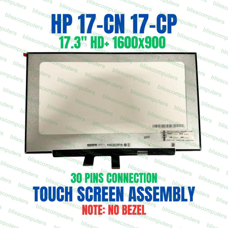 M50441-001 N39382-001 17.3″ HD+ HP 17T-CN300 LCD Touch Screen Replacement