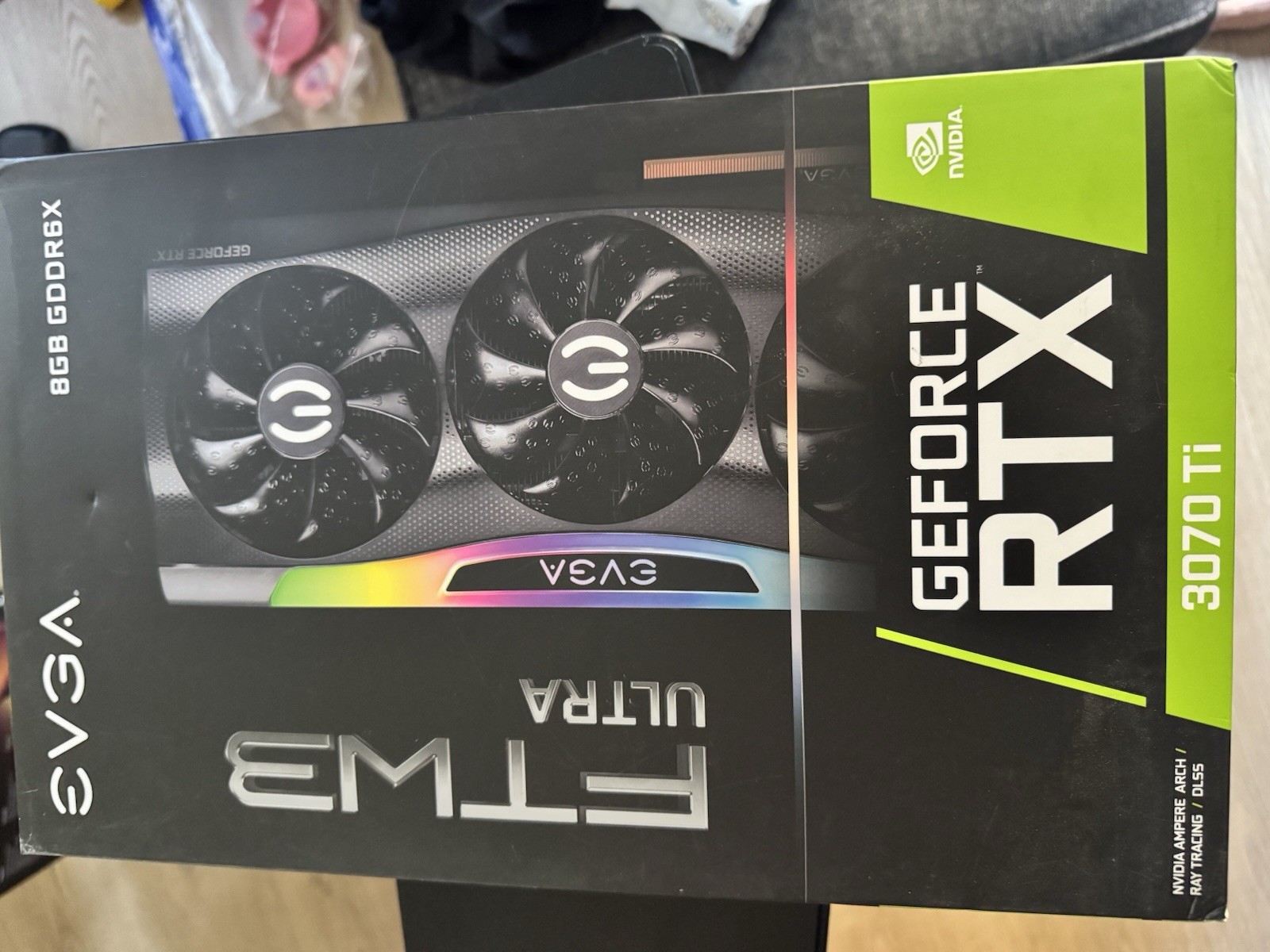 EVGA GeForce RTX 3070 Ti FTW3 ULTRA GAMING 8GB GDDR6X Graphics Card…