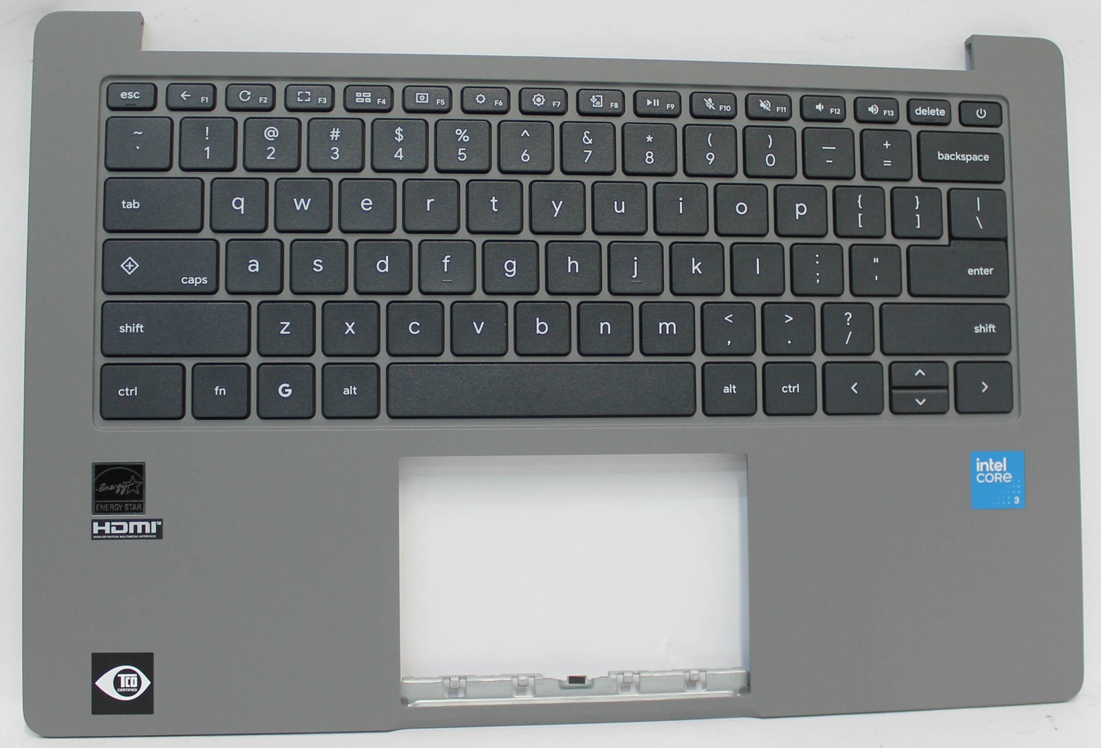 HQ2520101DXV0 ASUS PALMREST W/KB GRAY CX1405CTA-IS386PT “GRADE A”