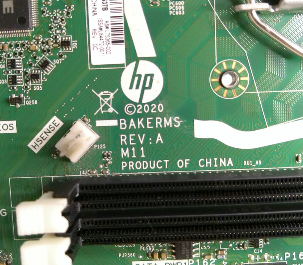 HP BAKERMS L75365-002 Motherboard