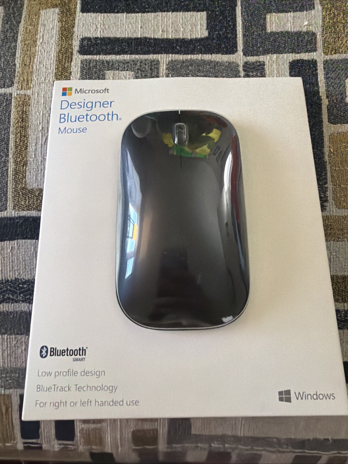 NEW Sealed Microsoft Designer Bluetooth Mouse Model 1679- Black