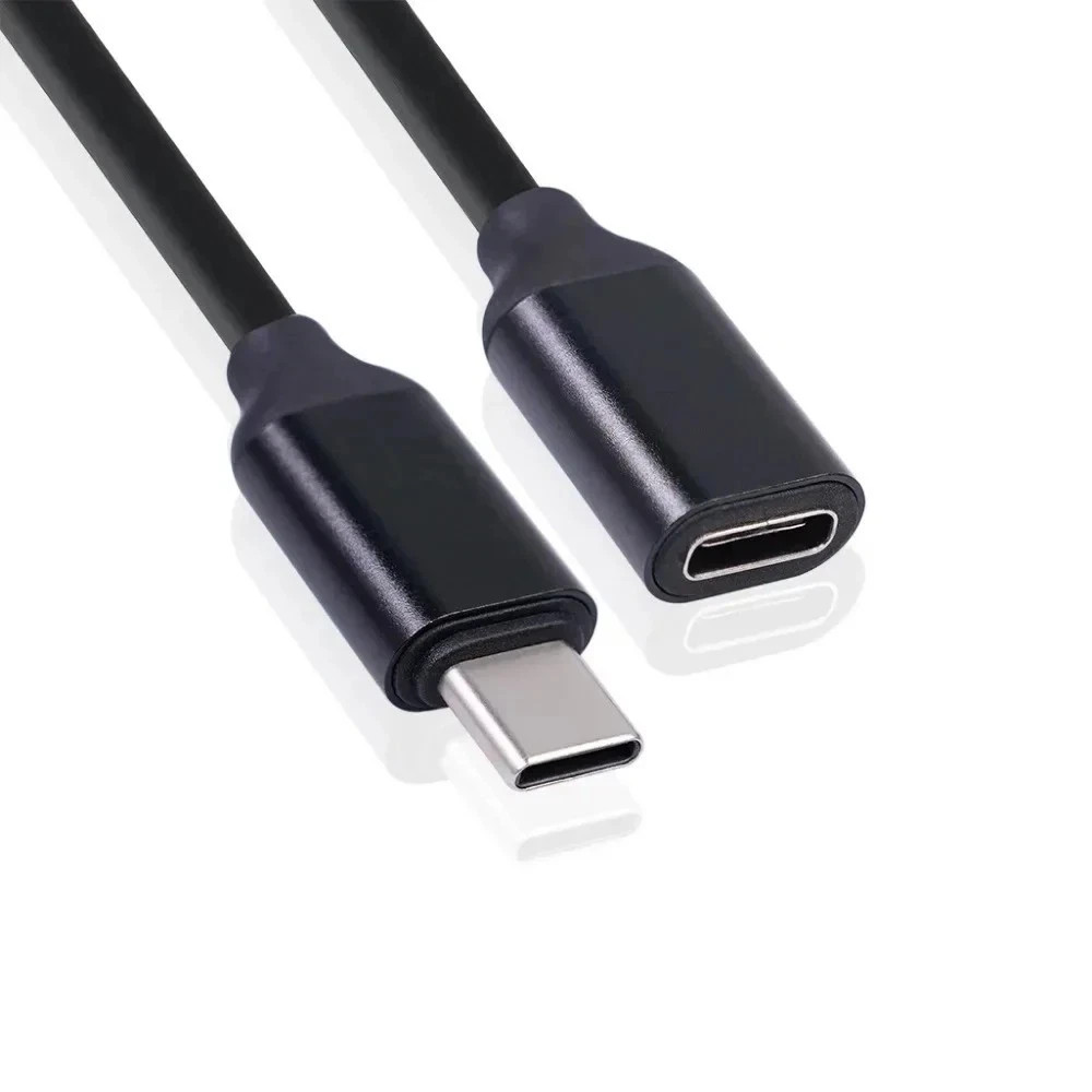 USB C Data Cables Type-c Extension Cord Type-c Male To Female 3A Extension 0.5m