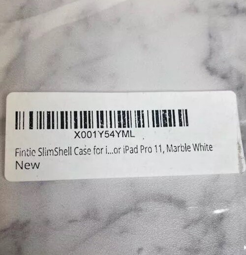 I Pad Or I Pad Pro Cases Black And White Marble New In Package