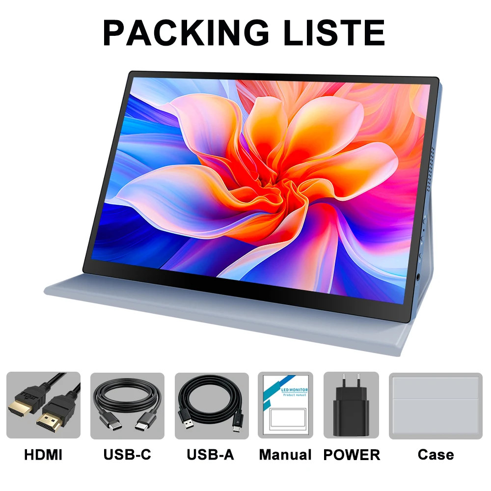 OLED 2.5K Portable Monitor Touchscreen 10.5″ 2560×1600 High-end fr Laptop Gaming