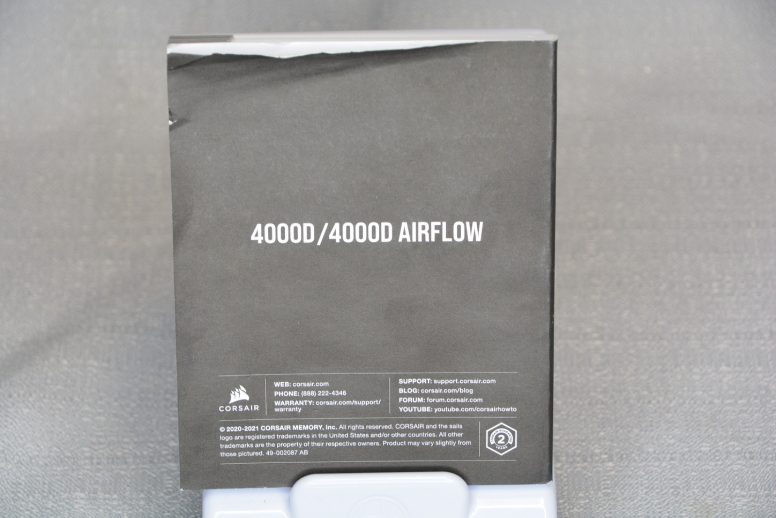 Original User’s Manual / Instructions for Corsair iCUE 4000D / 4000D Airflow