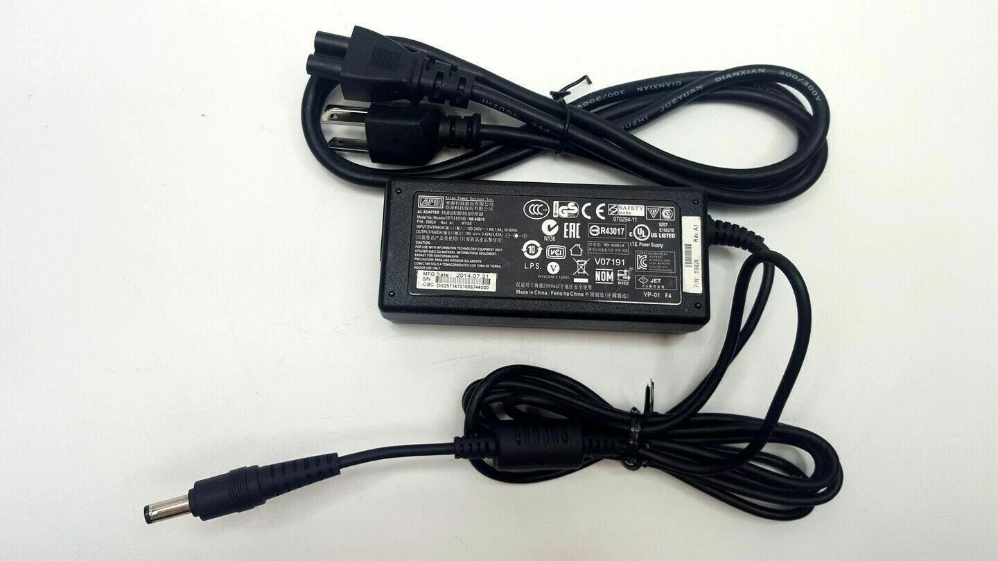 Genuine APD AC Power Adapter For Dell Wyse 3040 Thin Client PC 65W Charger
