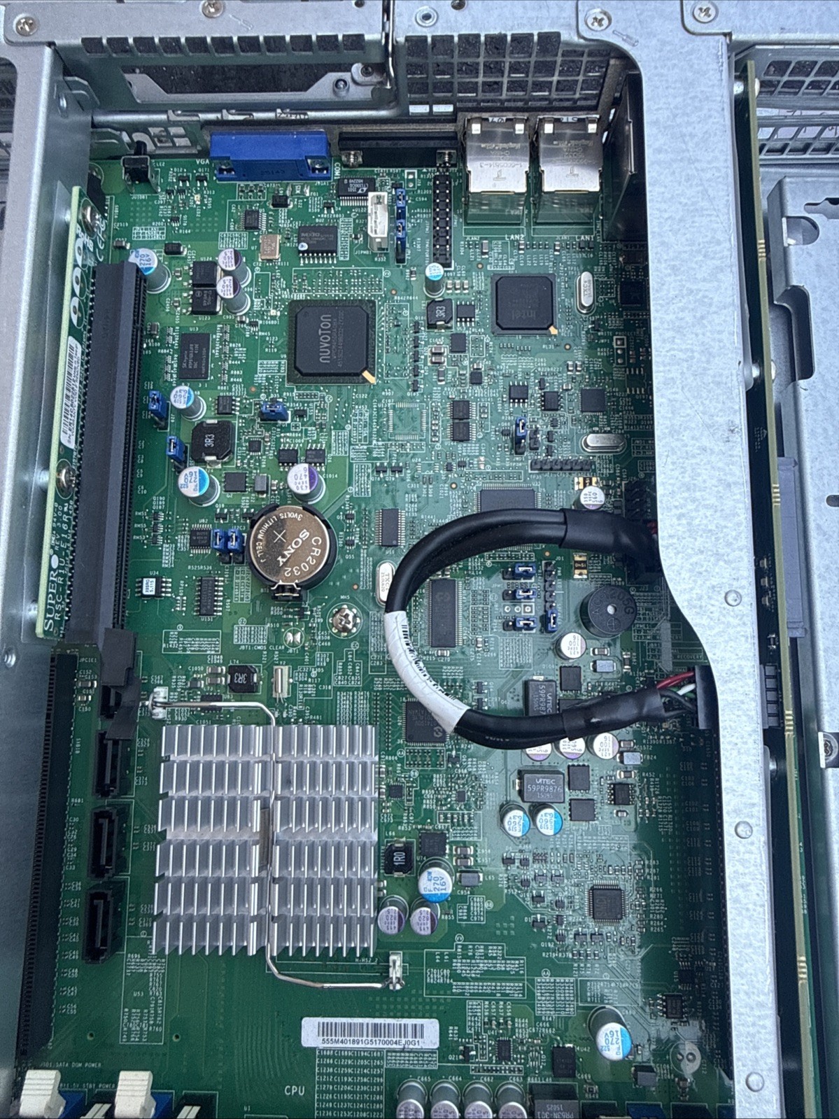 Supermicro X9SRG-F SINGLE SOCKET R LGA 2011 Motherboard w/ Intel Xeon E5-1650V2