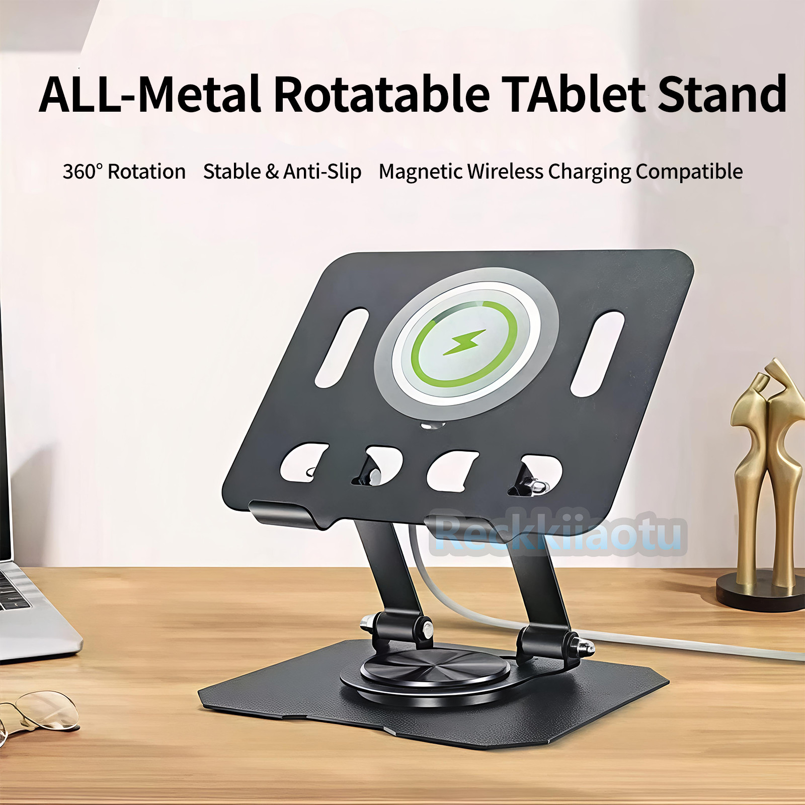 New Universal 360° Adjustable Desk Tabletop Tablet Stand Foldable for Phone iPad