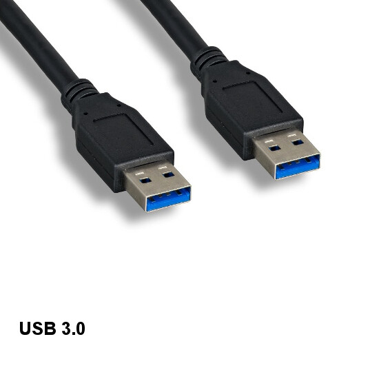 Kentek 10′ USB 3.0 Type A Cable Male to Male 28 AWG 5Gbps Sync Charge High Speed