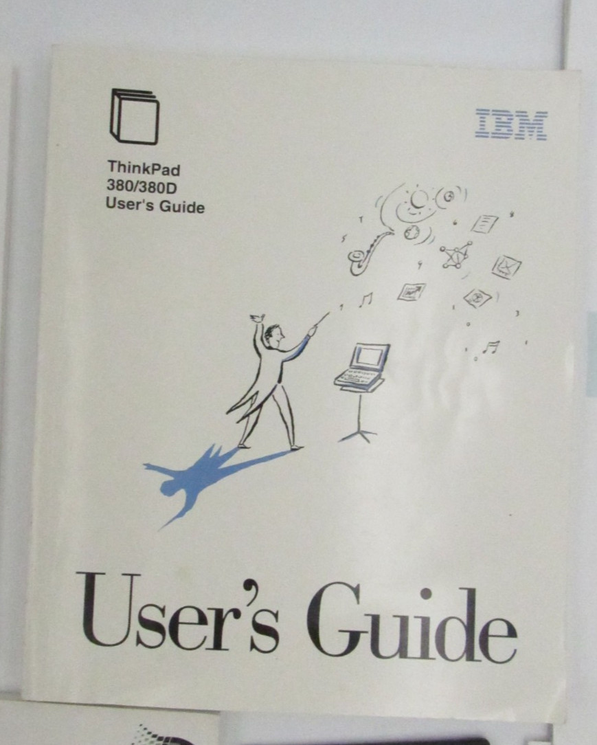 IBM ThinkPad 380 380D Laptop Booklets instructions Catalog Users Guide Set Lot