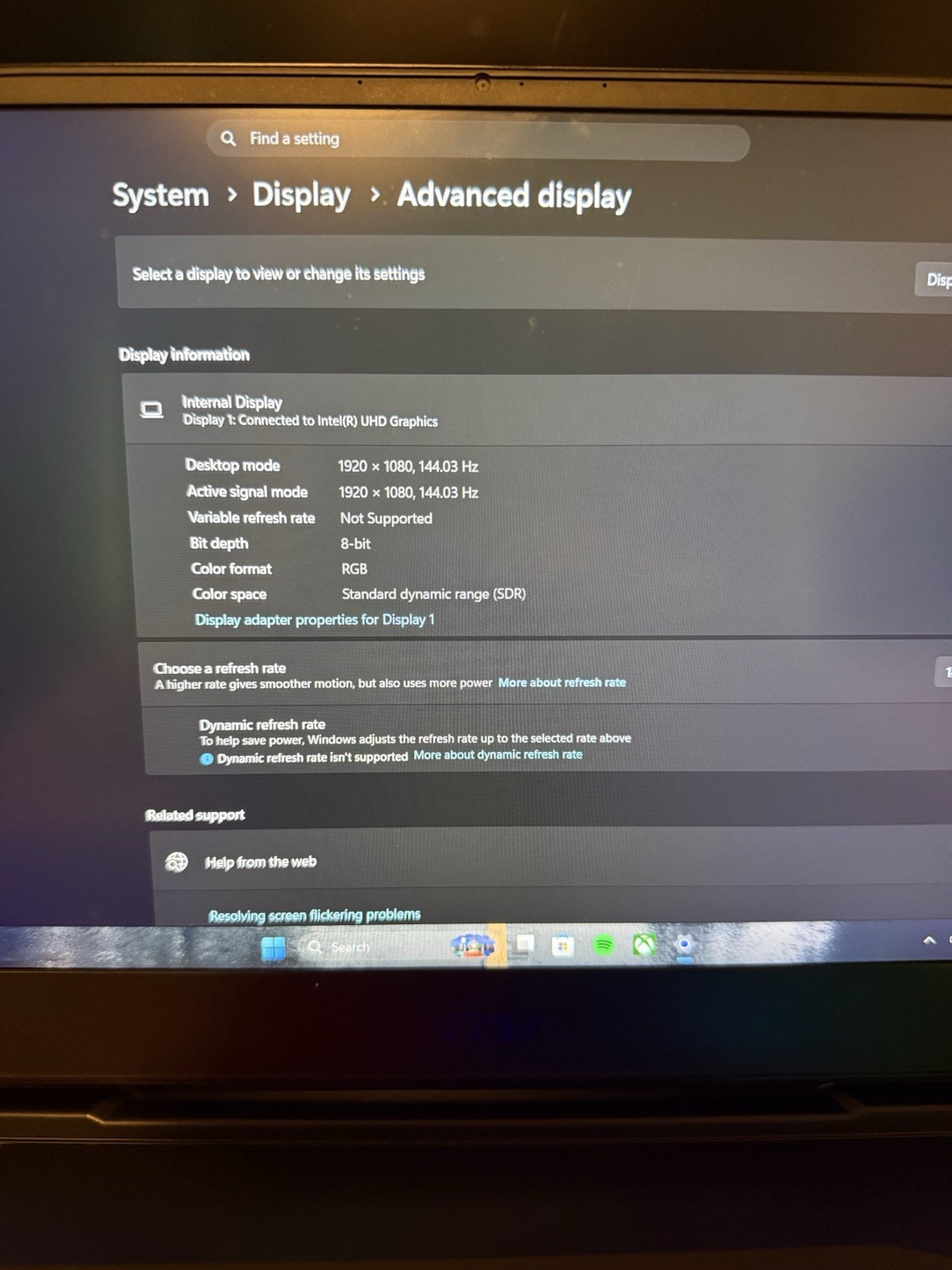 MSI GL65 Leopard Gaming Laptop