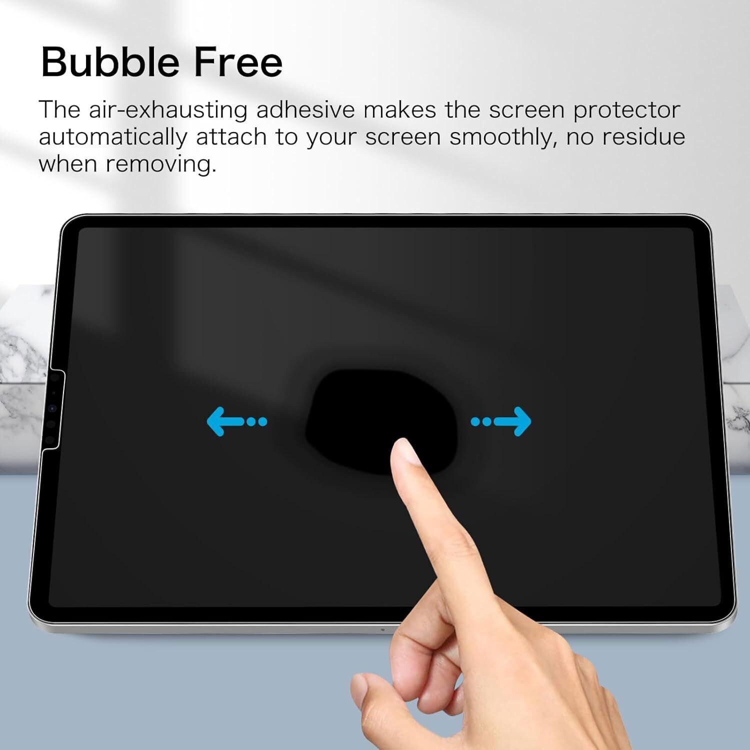 2-Pack Tempered Glass Screen Protector for iPad Pro 12.9-inch (6th 5th 4th 3rd)