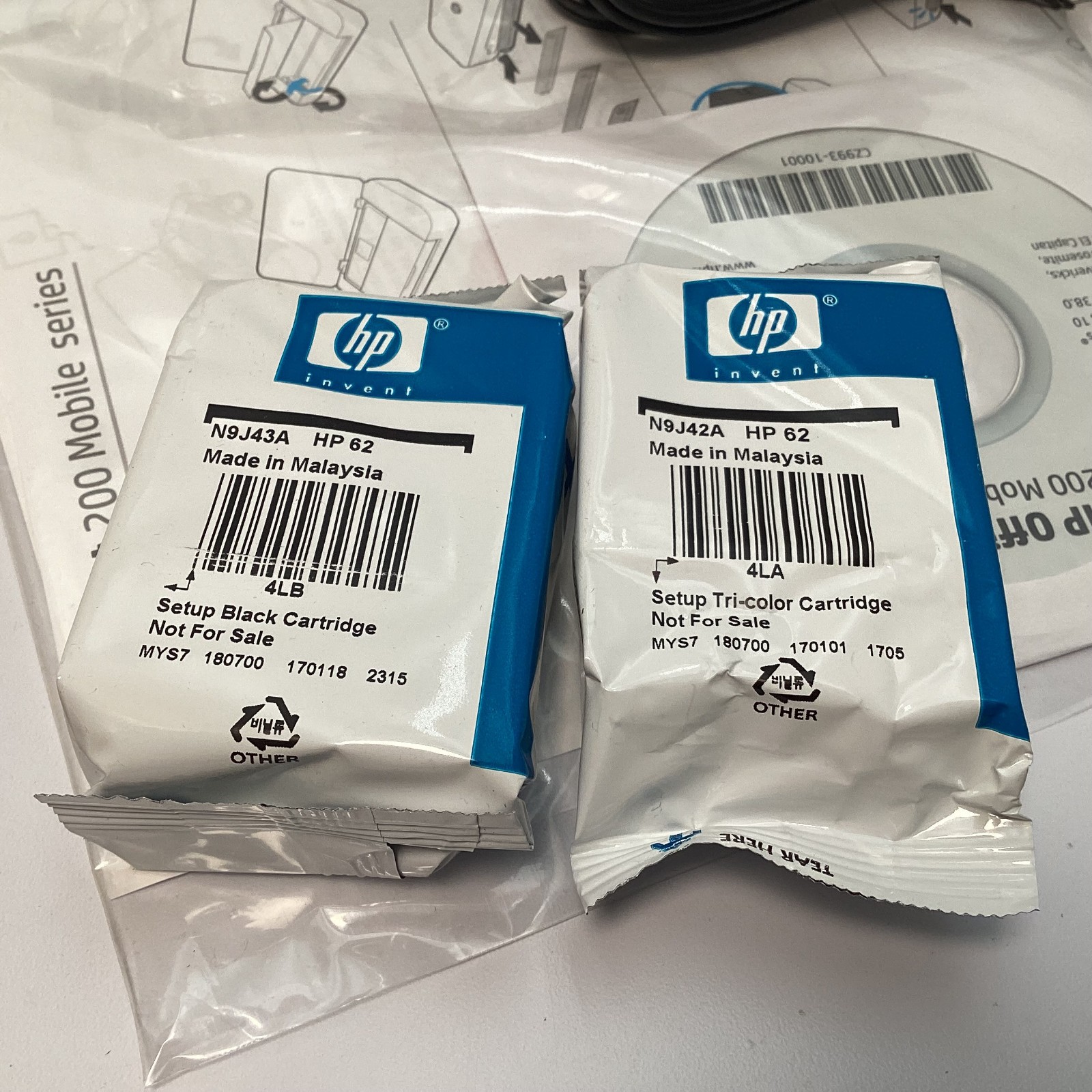 HP OfficeJet 200 Mobile Printer CZ993A Wireless Color Inkjet – New Open Box