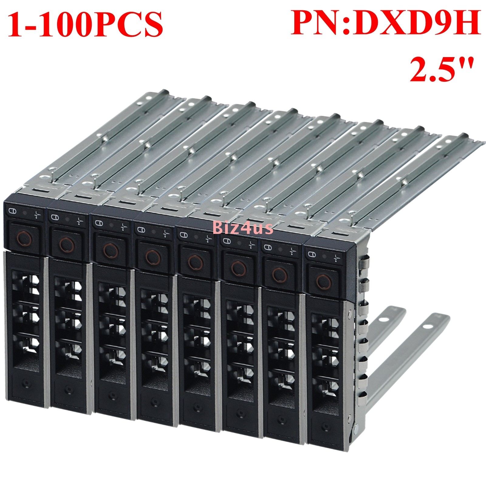 Lot 2.5″ TRAY CADDY for DELL GEN 14 POWEREDGE SERVER R640 R740 R740xd R940 DXD9H