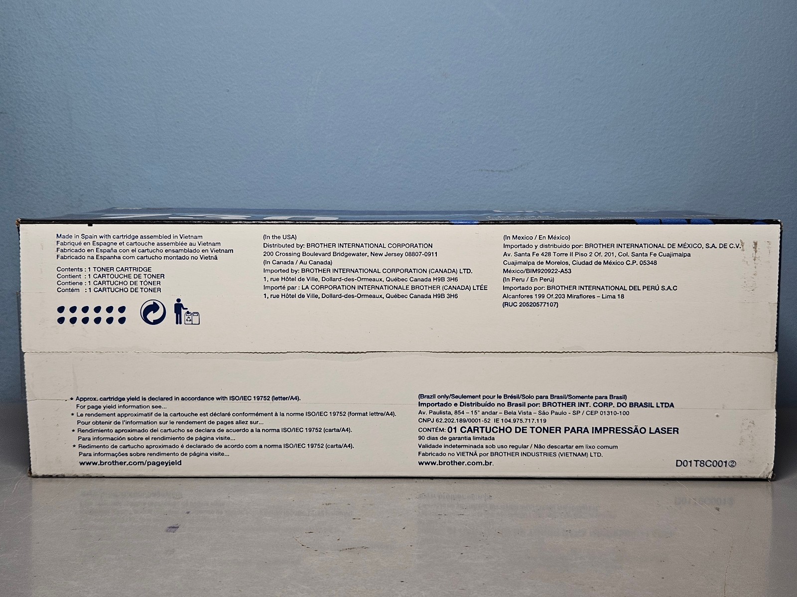 Genuine Brother TN730 Standard Yield Black Toner Cartridge – New & Sealed