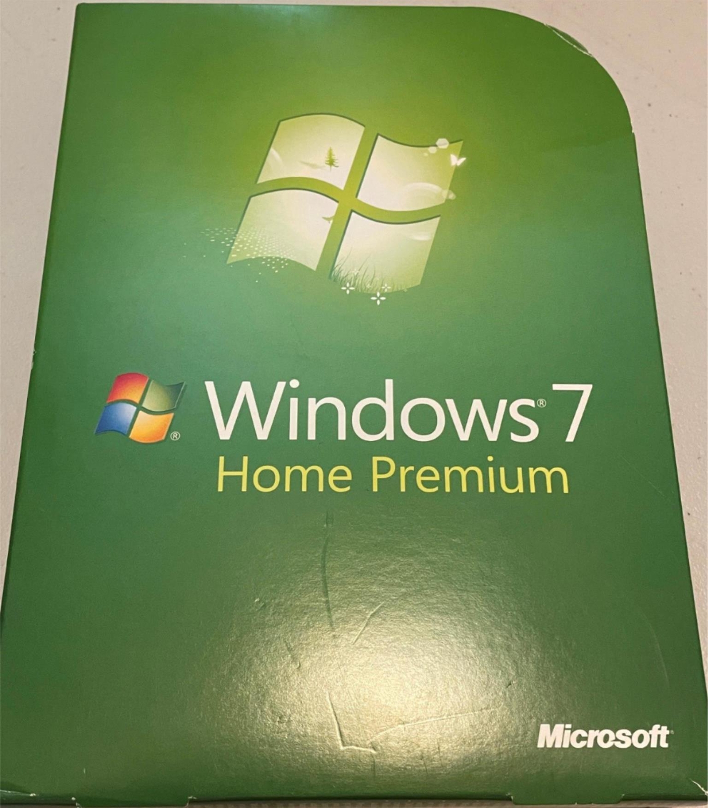 Microsoft Windows 7 Home Premium SKU GFC-00019 2 DVD set 32-bit 64-bit Open Box