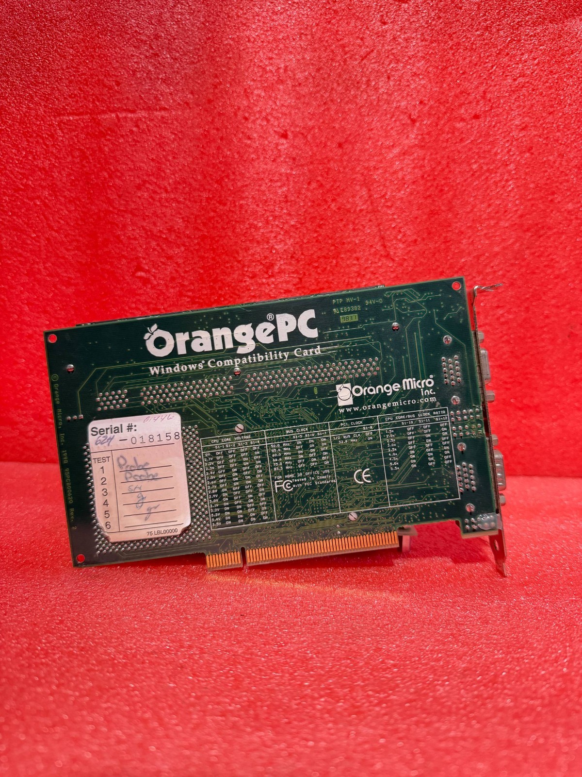 Orange Micro OrangePC 620 128mb Memory