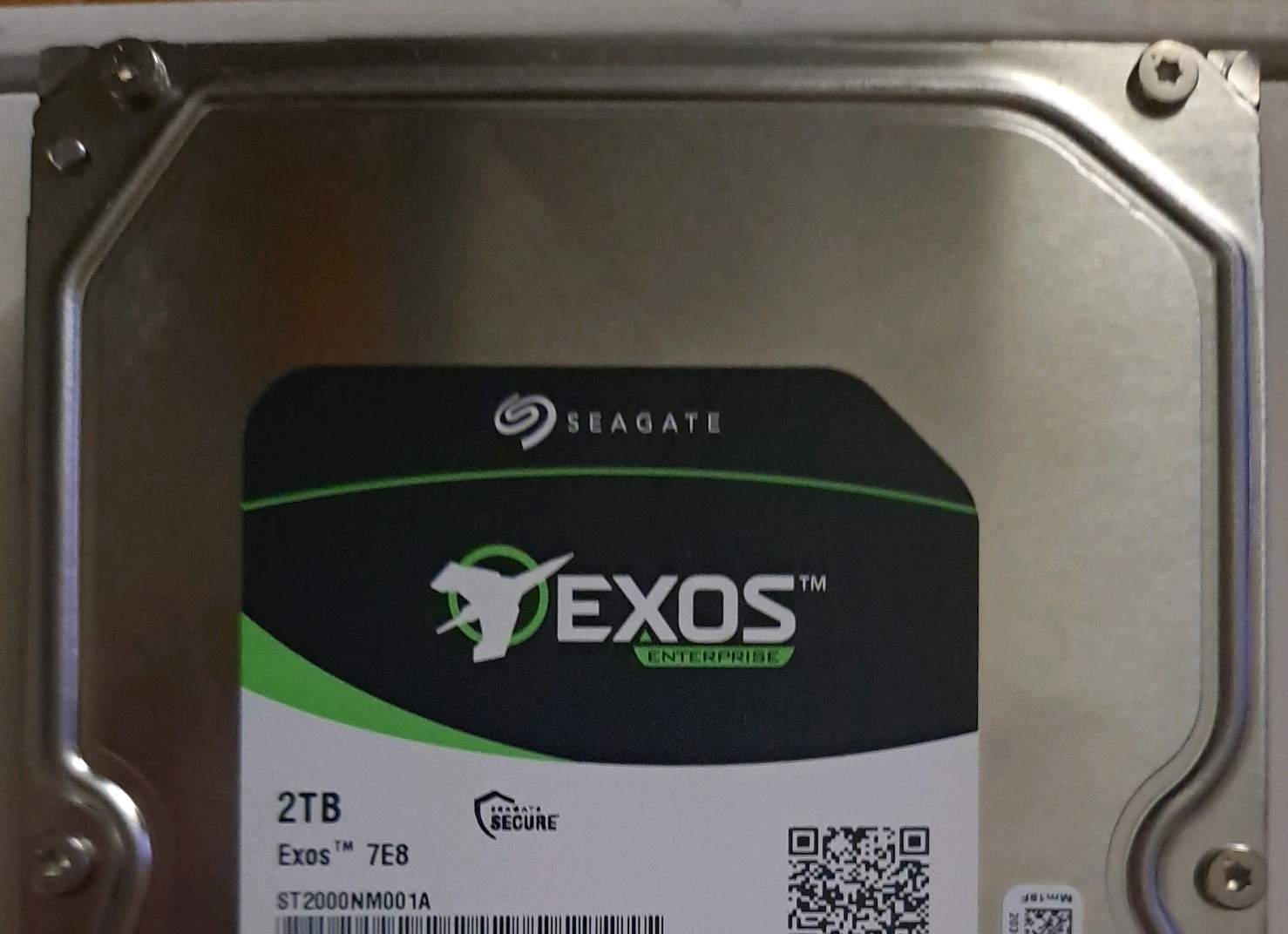 Seagate – ST2000NM001A – EXOS 7E8 – 2TB SATA 3.5INCH HDD