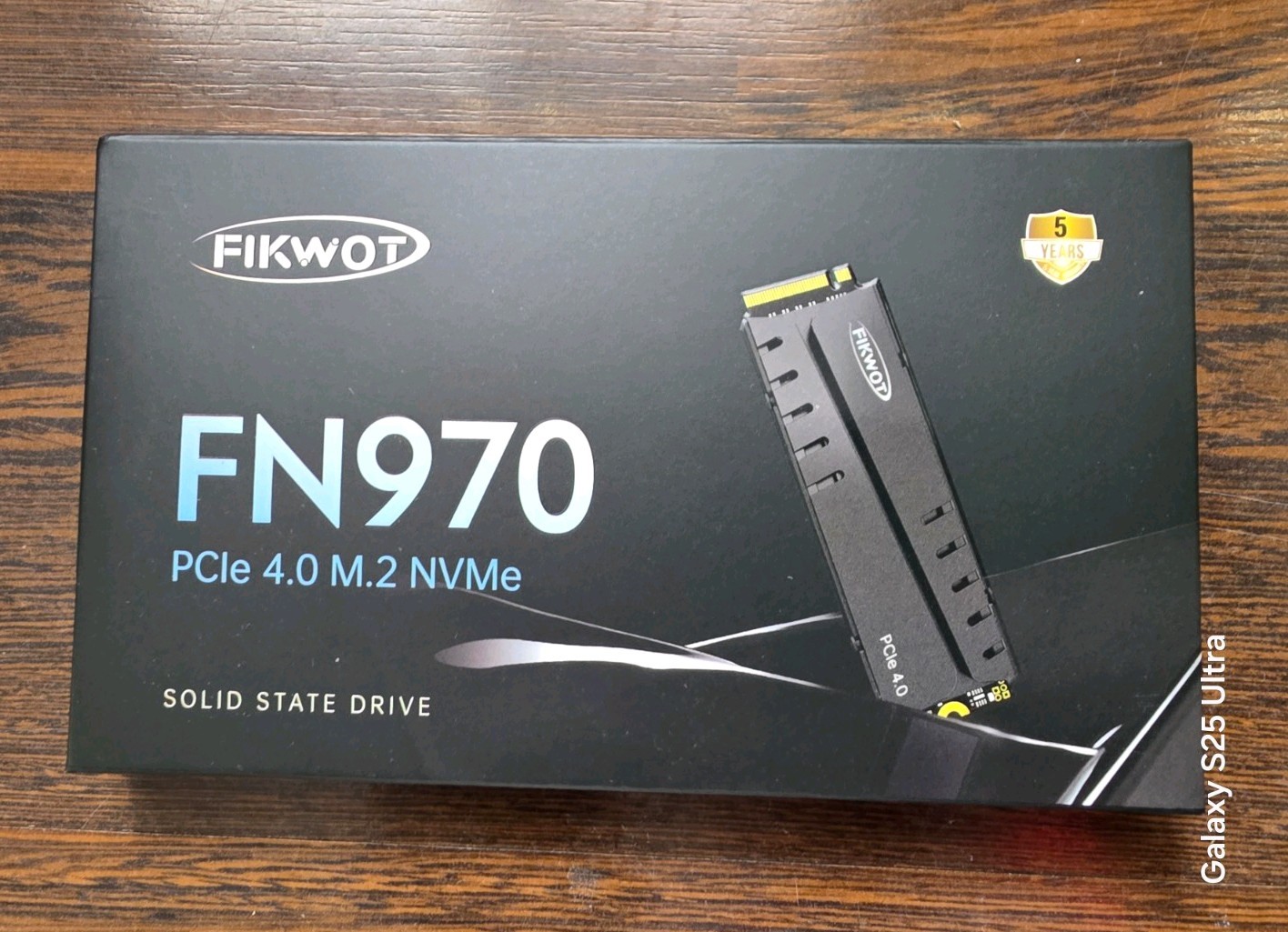 Fikwot FN970 PCIe 4.0 NVMe M.2 Internal 1TB SSD with Heatsink for PS5 – Laptops