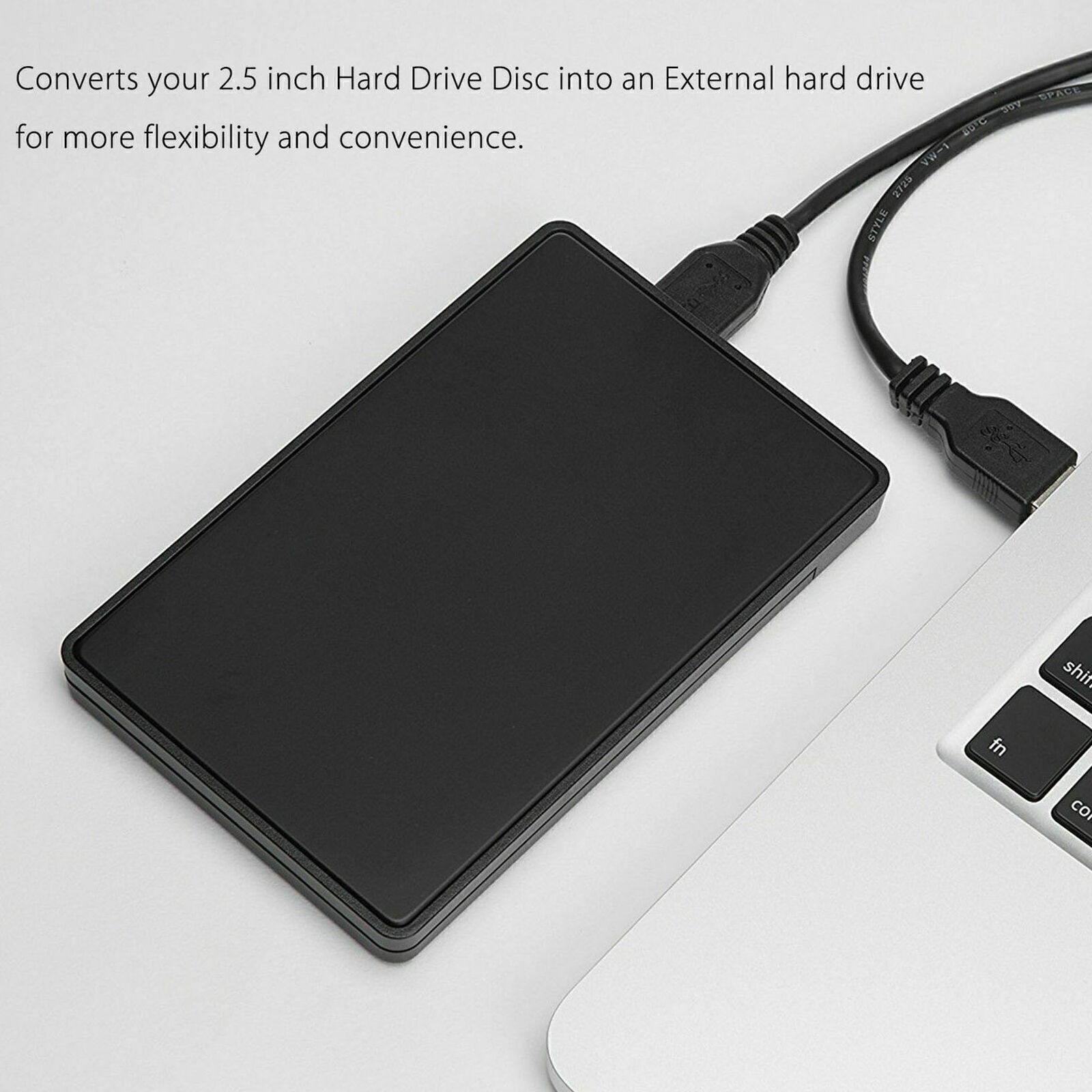 USB 3.0 2TB SATA SSD External Hard Drive Portable Desktop Mobile Hard Disk Case
