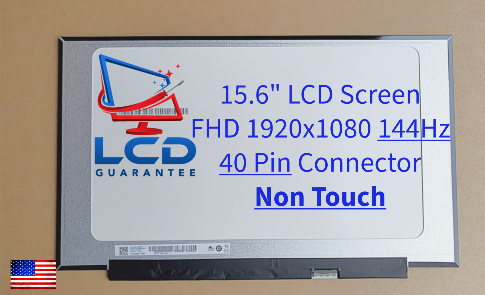 Innolux N156HRA-EA1 Rev C2 144Hz FHD 15.6″ Non-Touch LCD Laptop Screen No Tab