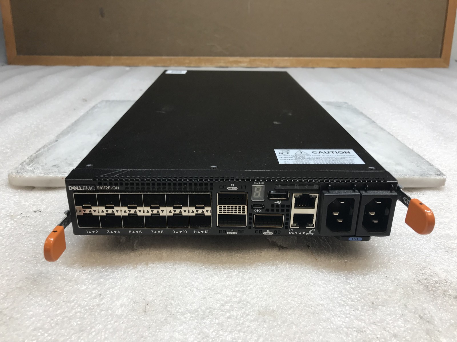 Dell EMC PowerSwitch S4112F-ON 01GTK6 E24W With Power Cables