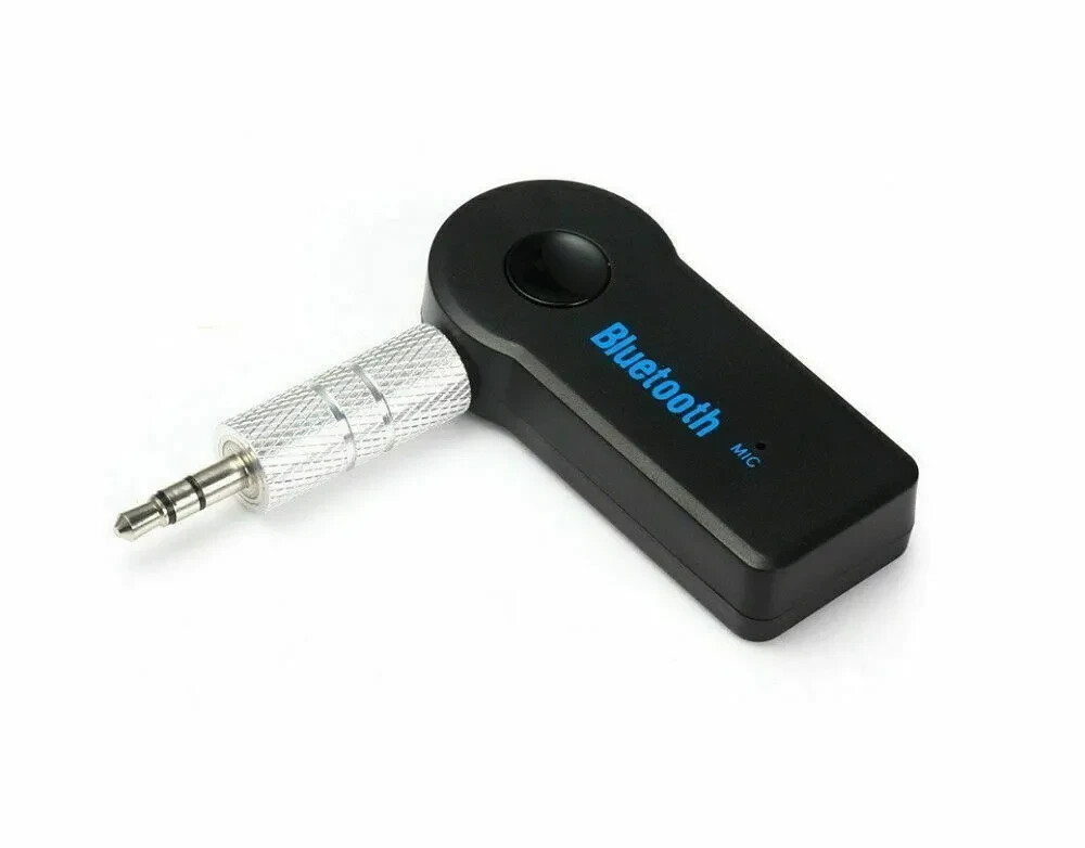 Wireless Bluetooth Receiver 3.5mm AUX Audio Stereo Music Hands Free Car Adapter