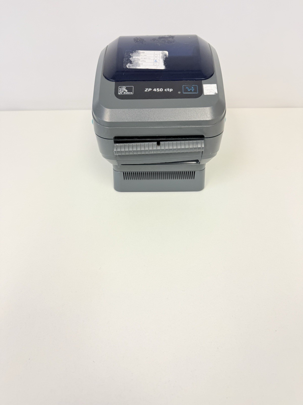 Zebra ZP 450 CTP Direct Thermal Label Printer POWER TESTED ONLY Parts Only