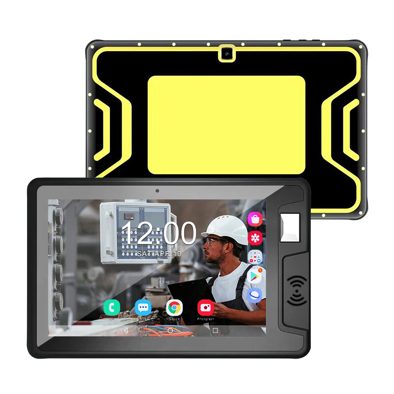 Industrial 10 Inch Wall Mount 4g Tablet Rugged Fingerprint Tablet Terminals