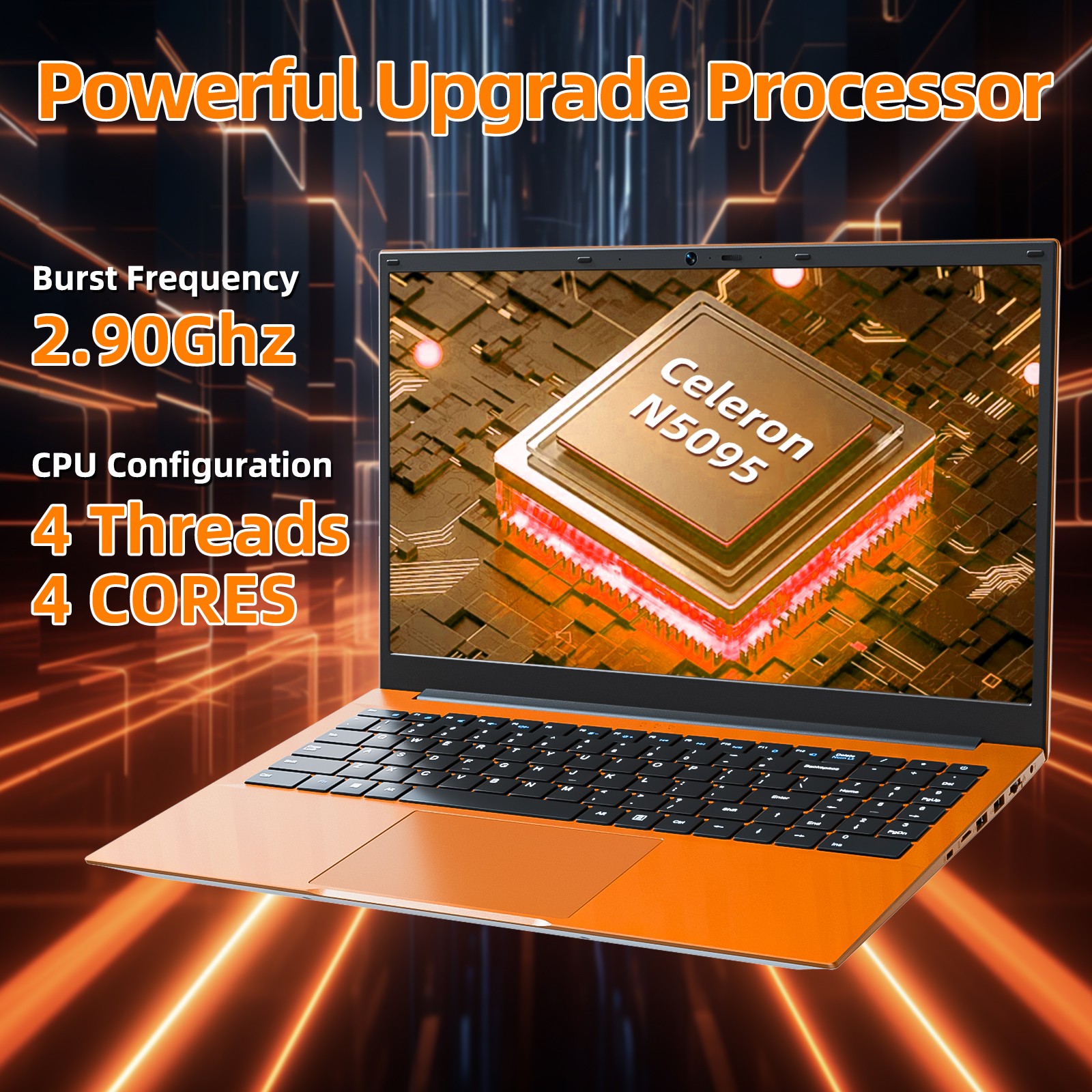 2026 SGIN 15.6″ IPS Laptop Intel N5095 4GB RAM 128GB SSD Wi-Fi 6 Microsoft 365