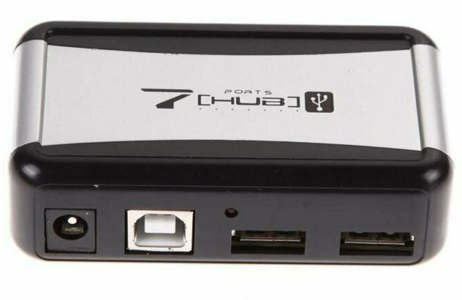 7 Port USB 2.0 HUB POWERED High Speed w/ AC Power Adapter & Cable PC or Laptop