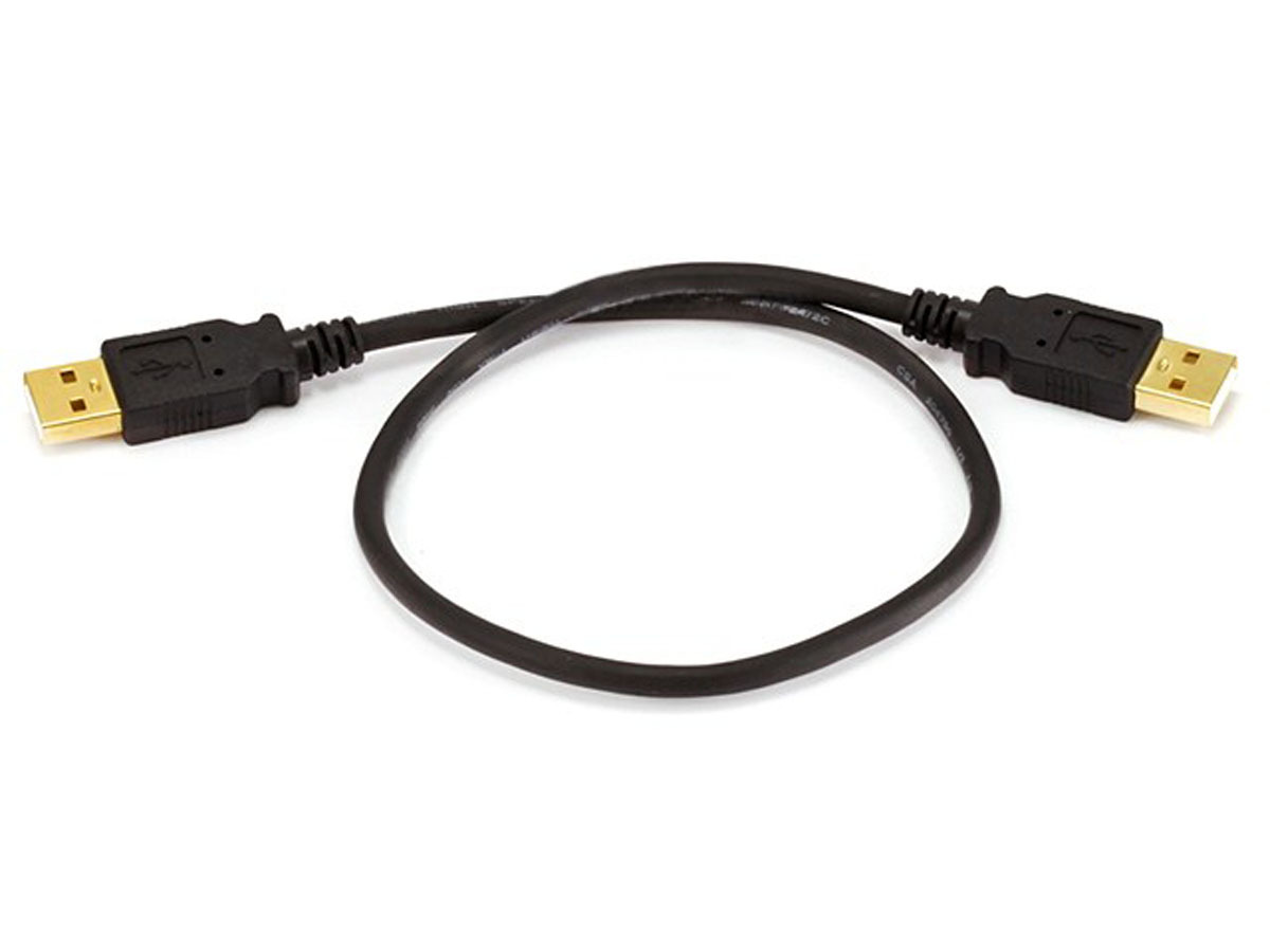 1.5ft USB 2.0 A Male to A Male 28/24AWG Cable (Gold Plated) 5441