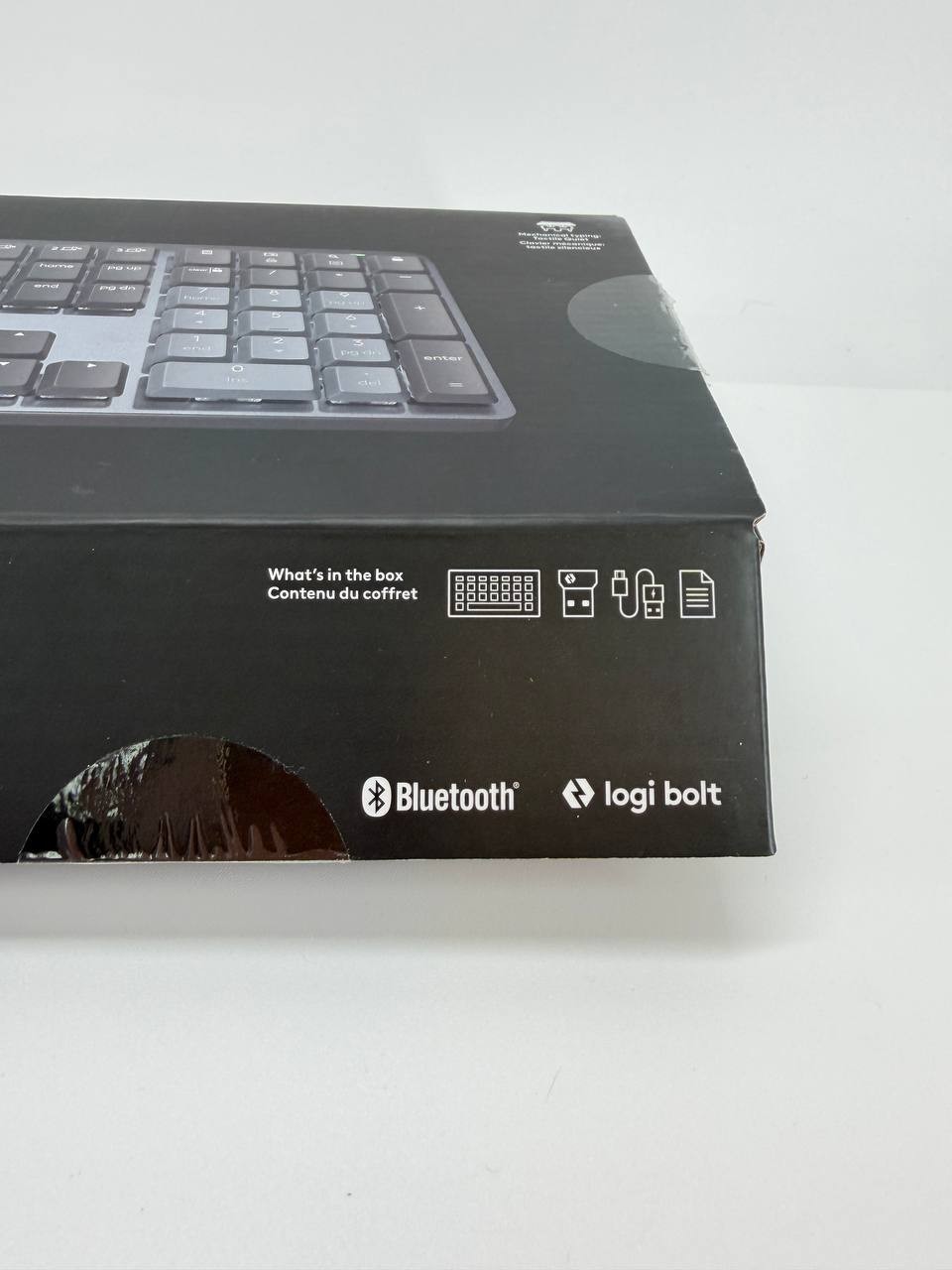Logitech MX Mechanical Full Size Wireless Keyboard Tactile Quiet YR0082